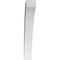 Ekena Millwork 4-in. W x 22-in. D x 28-in. H Thorton Architectural Grade PVC Knee Brace BRCP04X22X28THR - alternate 6